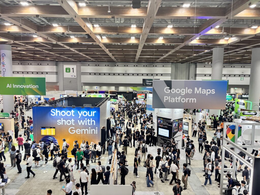 alt="Google Cloud Next Tokyo2025の現地の様子"